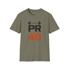 PR After 40 Fitness T-Shirt — Personal Record Tee for Over-40 Athletes