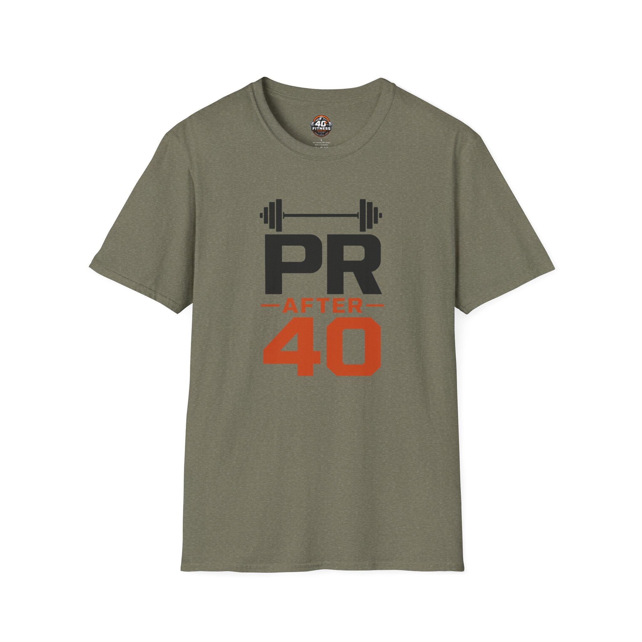 PR After 40 Fitness T-Shirt — Personal Record Tee for Over-40 Athletes