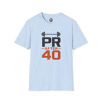 PR After 40 Fitness T-Shirt — Personal Record Tee for Over-40 Athletes