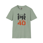 PR After 40 Fitness T-Shirt — Personal Record Tee for Over-40 Athletes