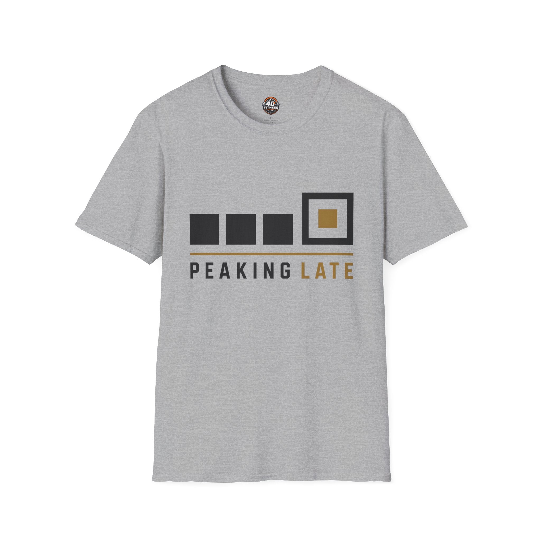 T-Shirt — Peaking Late
