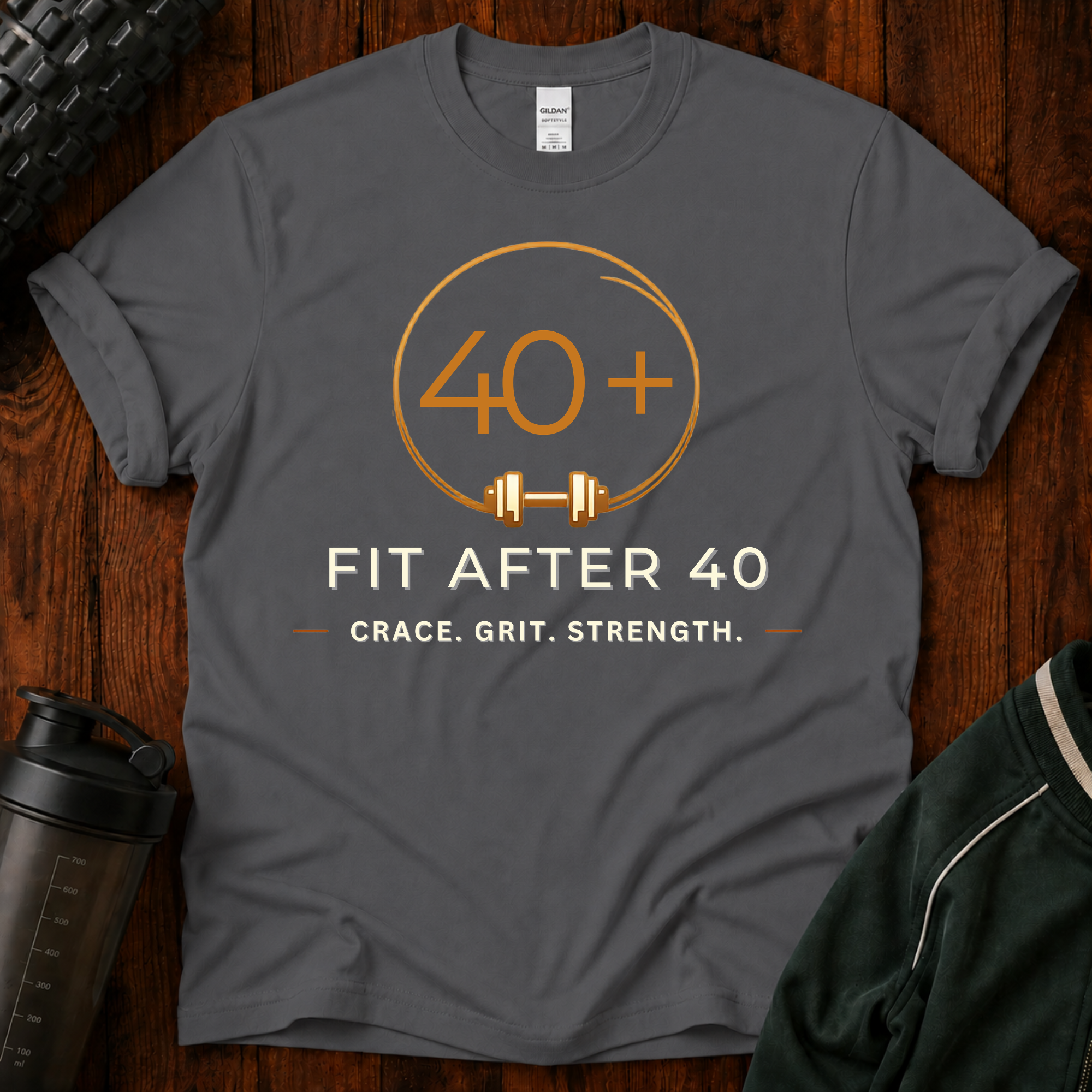Fit After 40 T-Shirt – Grace Grit Strength