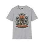 Over 40 Athletic T-Shirt — Vintage 'Over 40' Fitness Tee