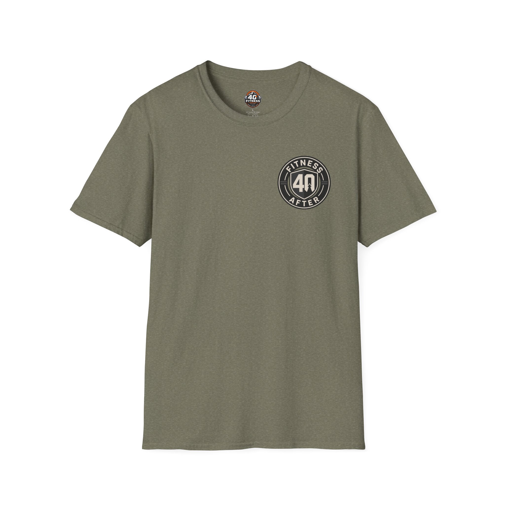 Fitness After 40 T-Shirt —  Motivational Tee