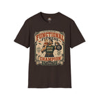 Functional Fitness T-Shirt — "Functional Fitness Champion: Over 40" Vintage Gym Tee