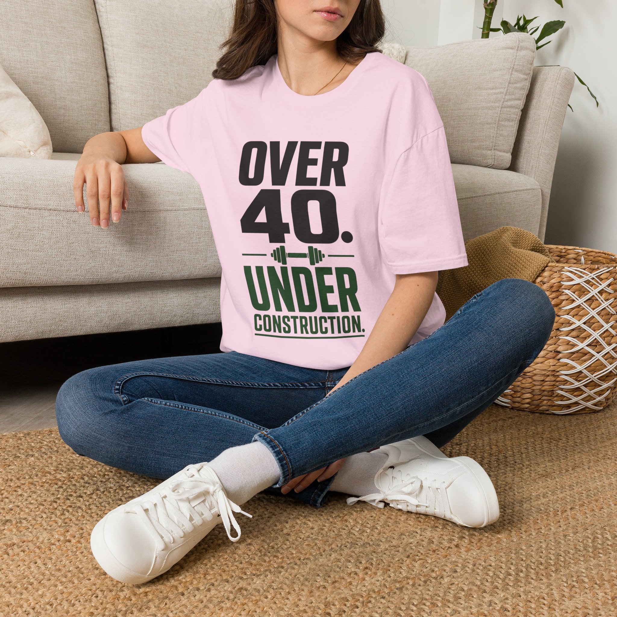 Over 40. Under Construction. T-Shirt