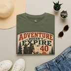 Adventure Doesn't Expire At 40 T‑Shirt