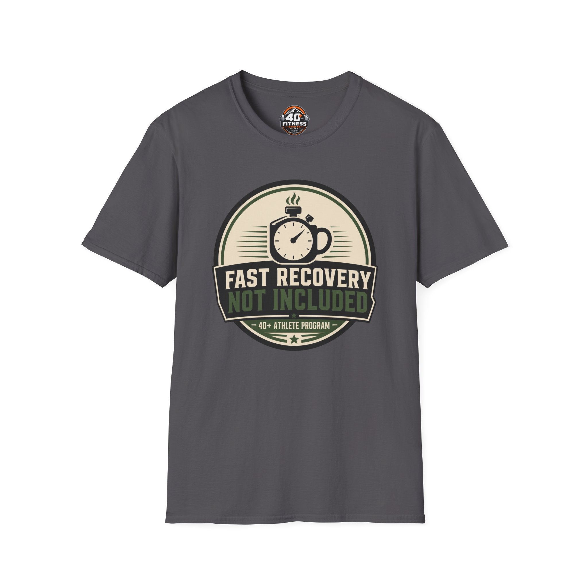 Fast Recovery T-Shirt — Coffee & Chill Recovery Tee