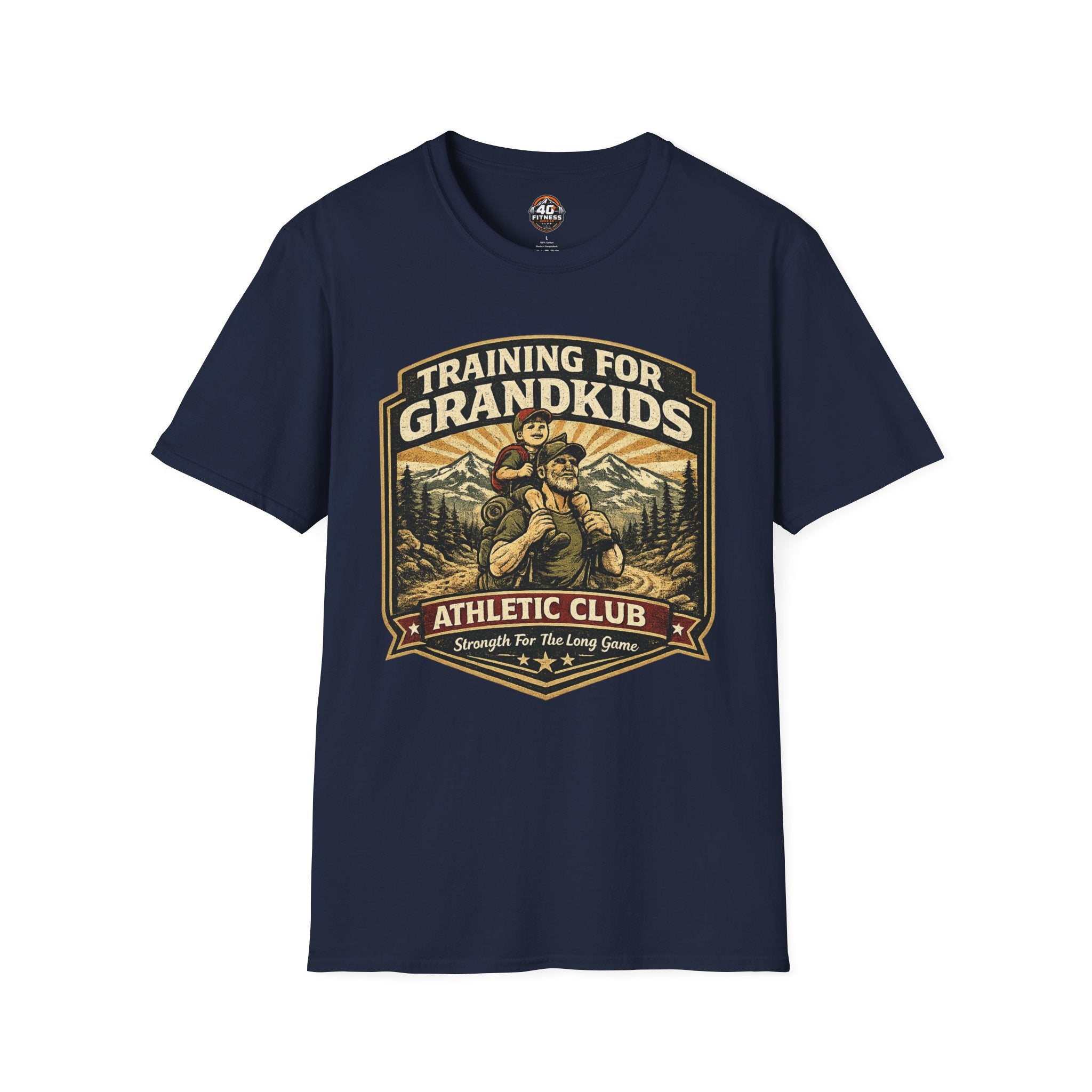Training for Grandkids T-Shirt — Funny Grandparent Hiking Tee