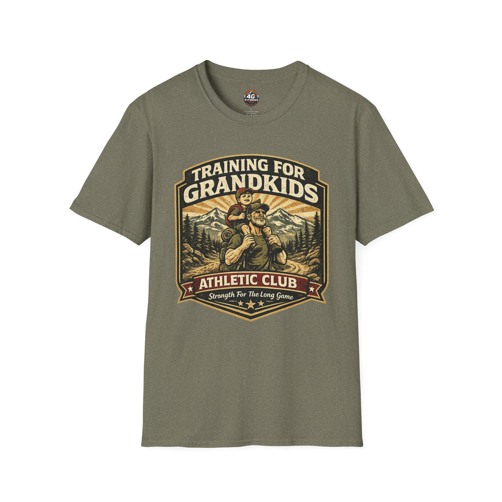 Training for Grandkids T-Shirt — Funny Grandparent Hiking Tee