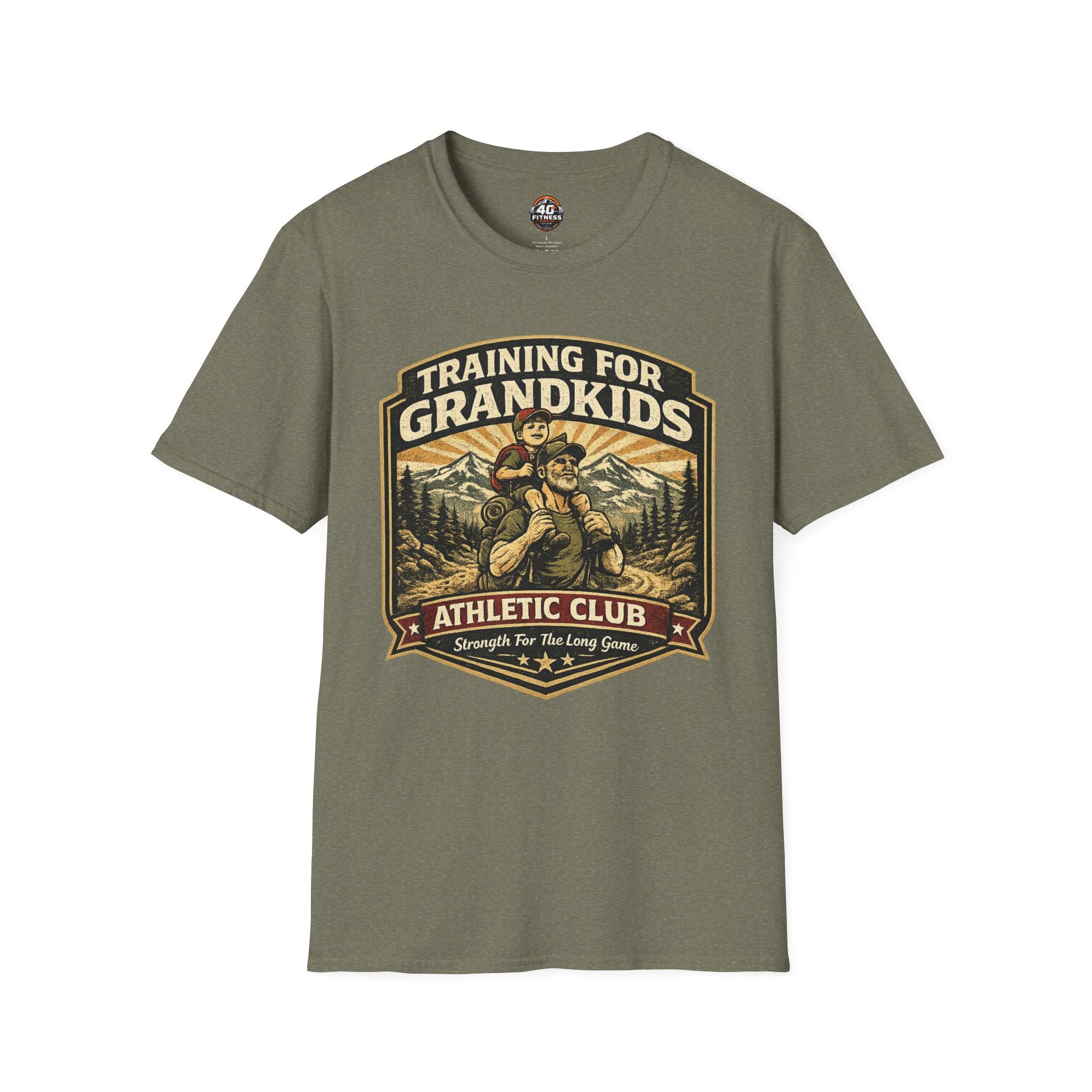 Training for Grandkids T-Shirt — Funny Grandparent Hiking Tee