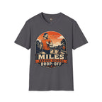 Running T‑Shirt — "Miles Before School Drop‑Off"