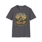 Training For Grandkids T-Shirt — Grandpa Fitness Retro Design