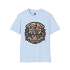 Second Half Athletic Club T-Shirt — Vintage Fitness Graphic Tee for Active Adults