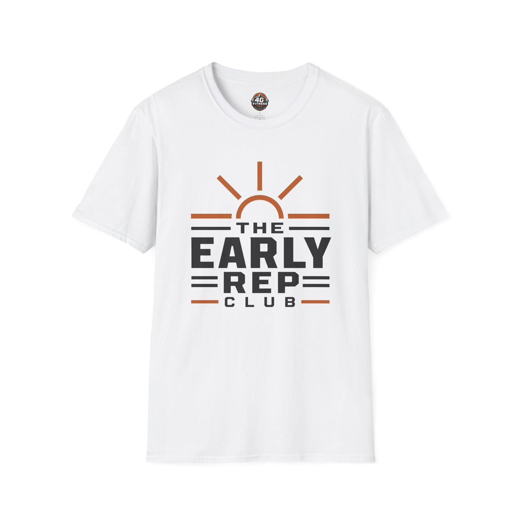 The Early Rep Club T-Shirt — Sunrise Fitness & Morning Motivation Tee