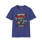 Survived Toddlers T-Shirt — Funny Dad Survivor Tee