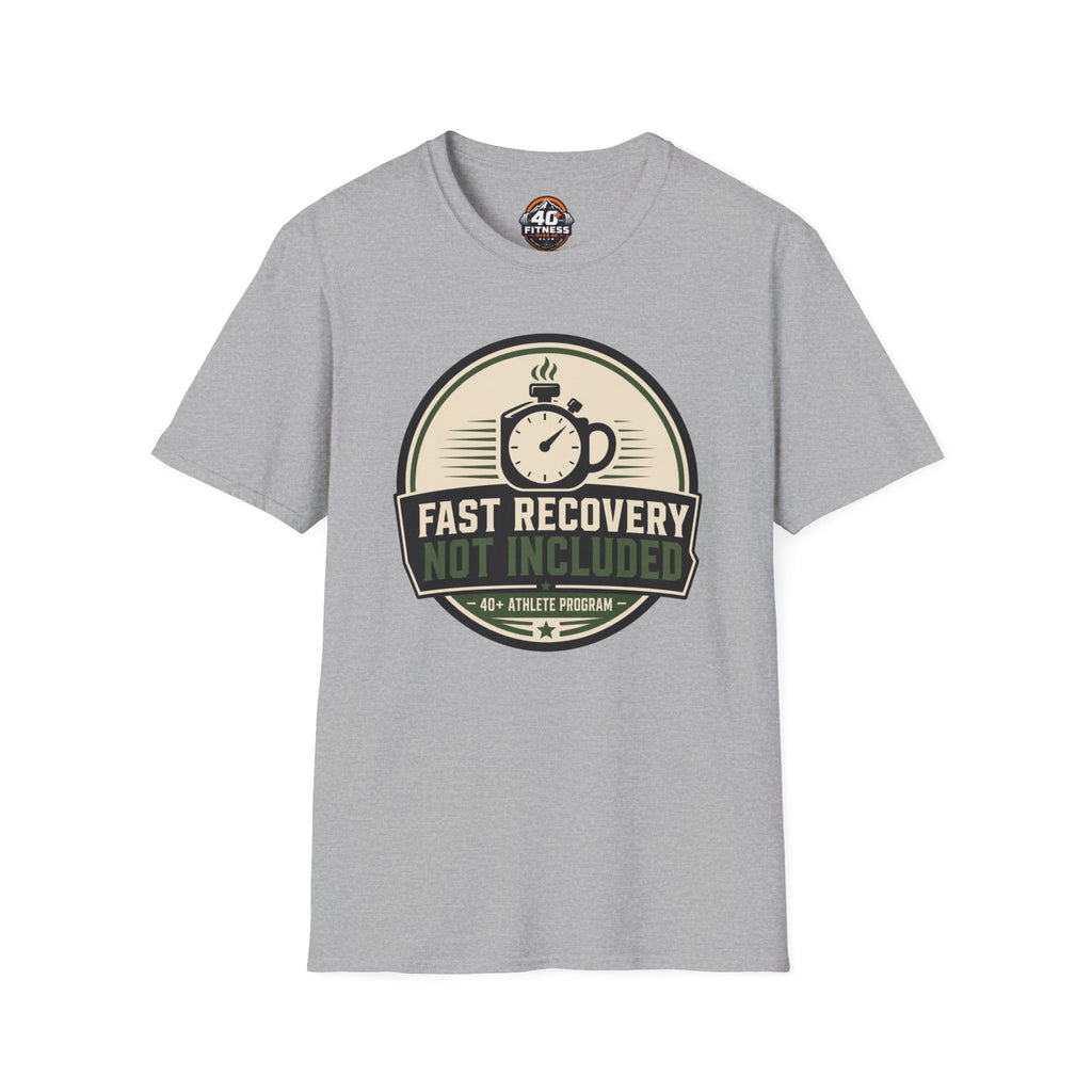 Fast Recovery T-Shirt — Coffee & Chill Recovery Tee