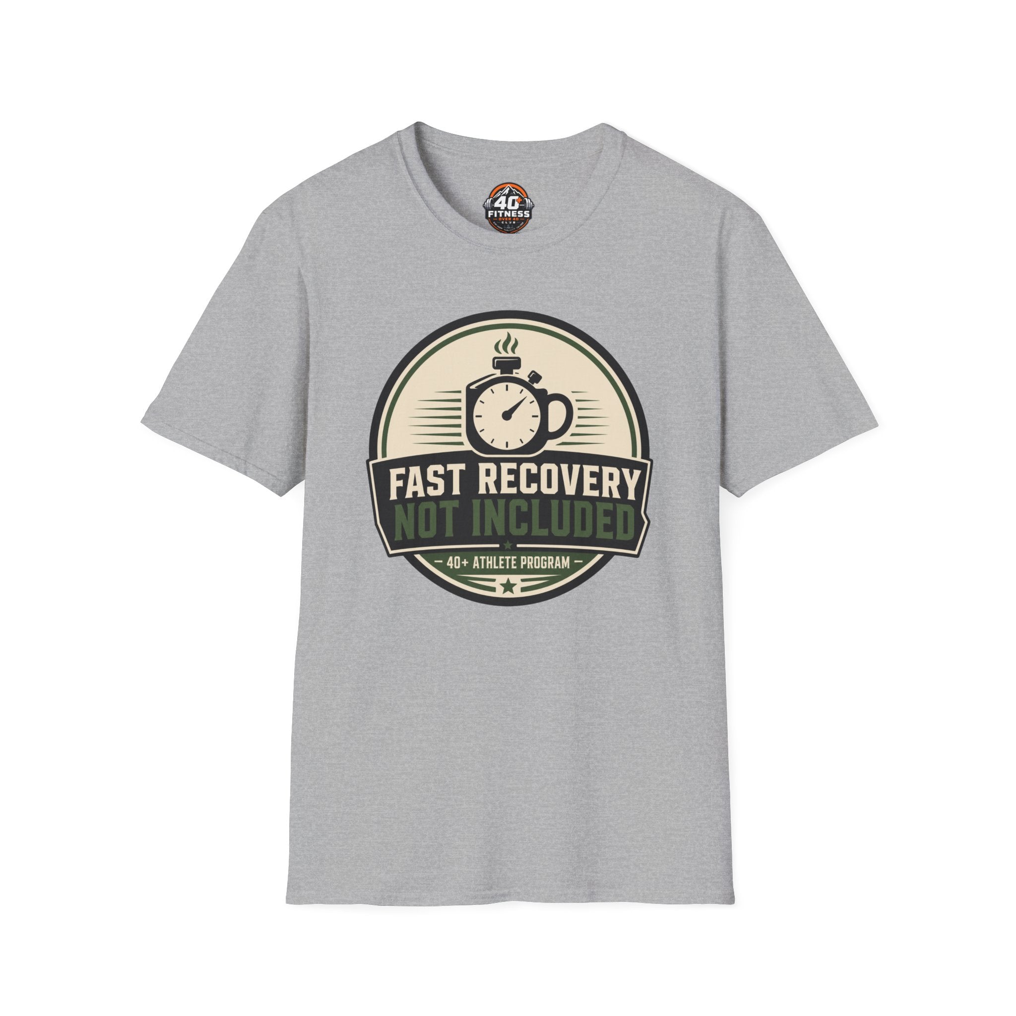 Fast Recovery T-Shirt — Coffee & Chill Recovery Tee