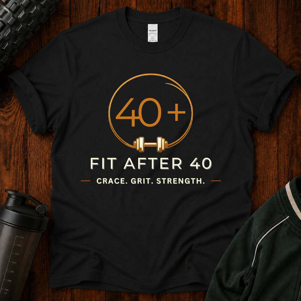 Fit After 40 T-Shirt – Grace Grit Strength