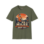 Running T‑Shirt — "Miles Before School Drop‑Off"
