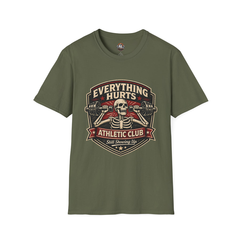 Everything Hurts Athletic Club Tee