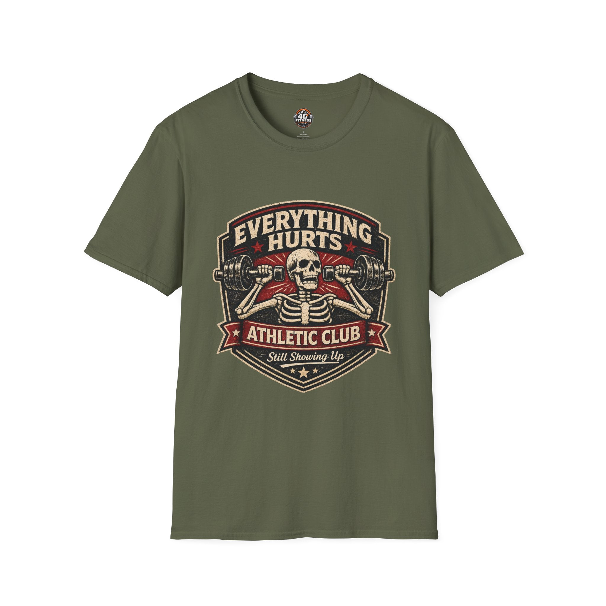 Everything Hurts Athletic Club Tee