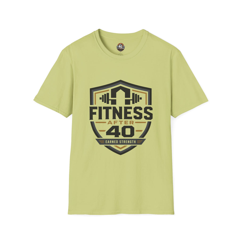 Fitness After 40 T-Shirt — Workout Gym Tee for Men & Women