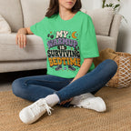 T-Shirt — “My Warmup Is Surviving Bedtime”