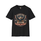 T-Shirt — "Raised Kids, Still Raising the Bar" Patriotic Eagle Tee