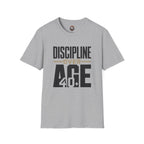 Discipline Over Age T-Shirt — Motivational Fitness Tee