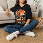 Running T‑Shirt — "Miles Before School Drop‑Off"