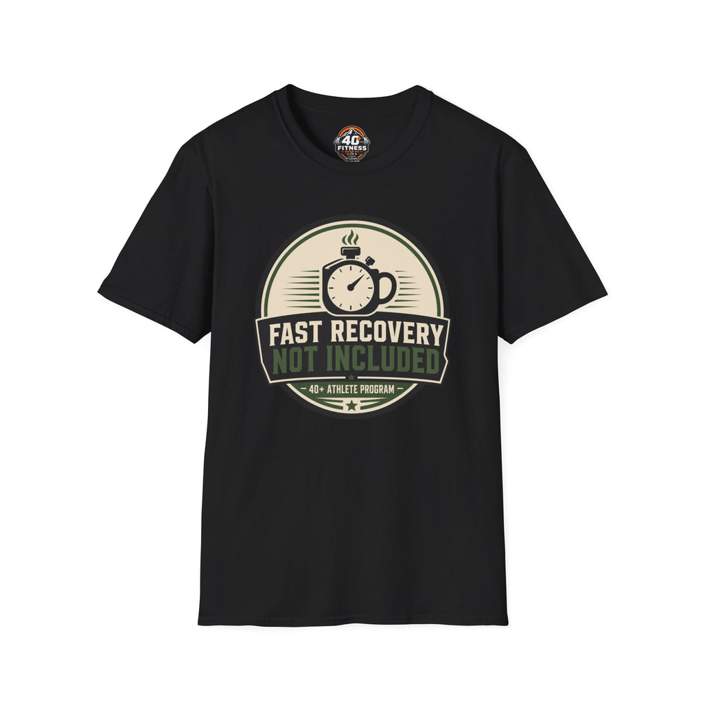 Fast Recovery T-Shirt — Coffee & Chill Recovery Tee