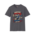 Survived Toddlers T-Shirt — Funny Dad Survivor Tee