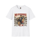 No Excuses T-Shirt — Motivational Gym Dad Shirt