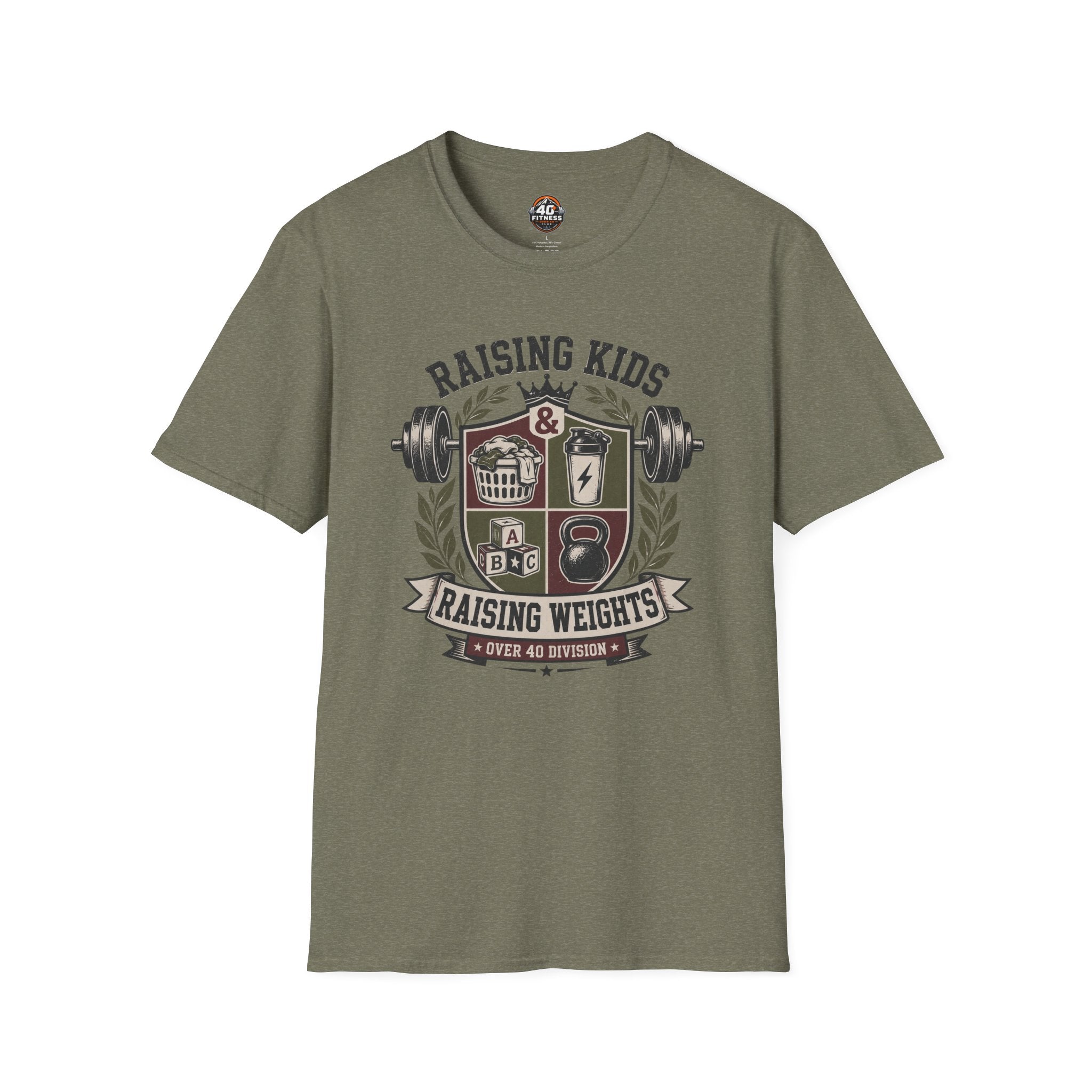 Raising Kids & Raising Weights T‑Shirt