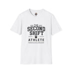 Second Shift Athlete T-Shirt — Gym & Night Shift Workout Tee
