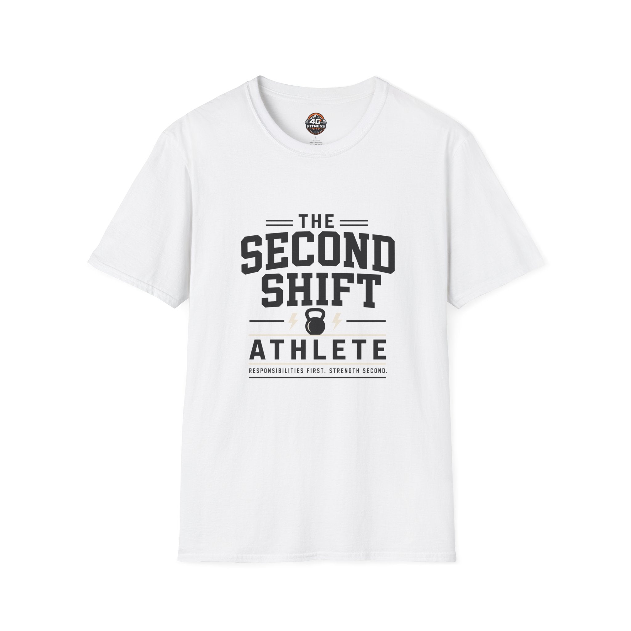 Second Shift Athlete T-Shirt — Gym & Night Shift Workout Tee