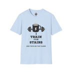 T‑Shirt — I Train for Stairs Coffee