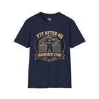 Fit After 40 T-Shirt — Grandparent Strong Fitness Tee