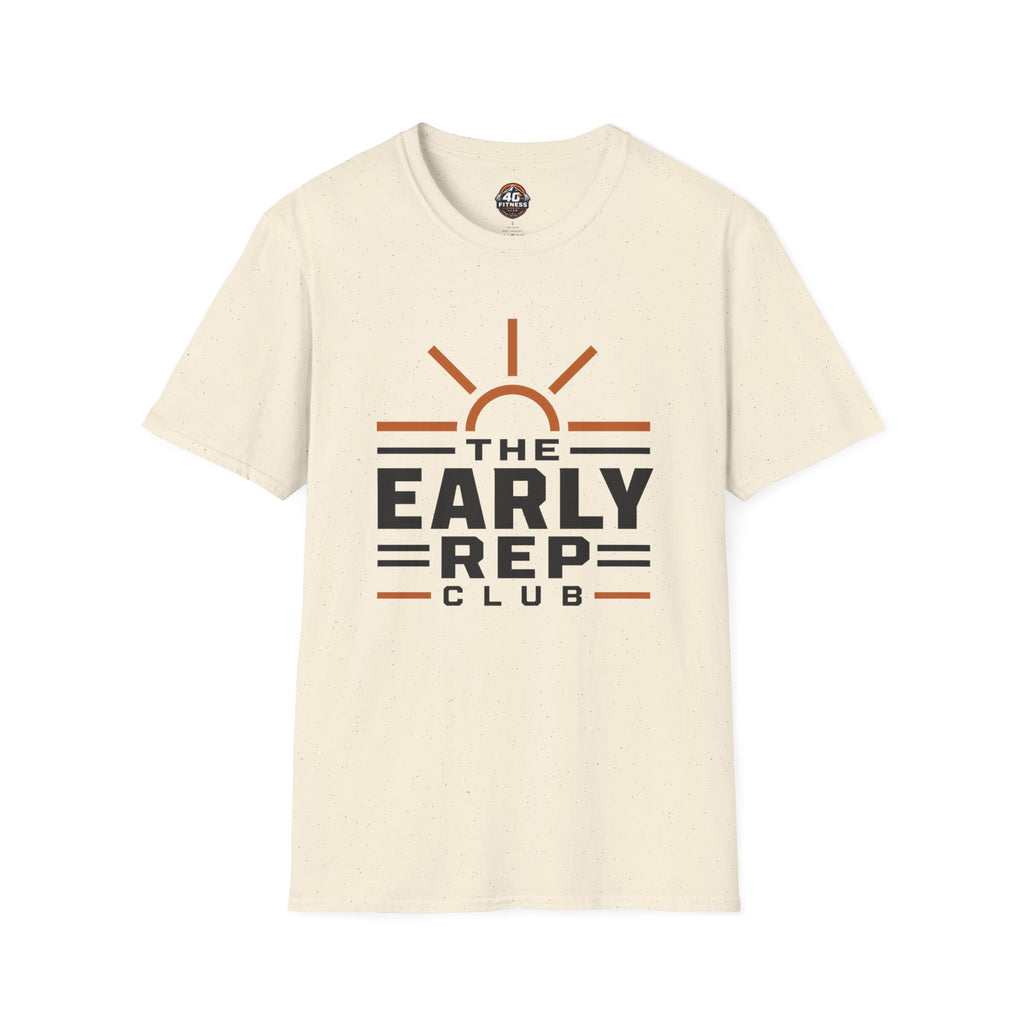 The Early Rep Club T-Shirt — Sunrise Fitness & Morning Motivation Tee