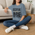 Discipline Over Age T-Shirt — Motivational Fitness Tee
