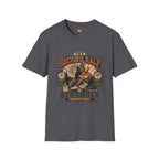 The Second Half Is Stronger T-Shirt — Motivational Basketball Retro Tee