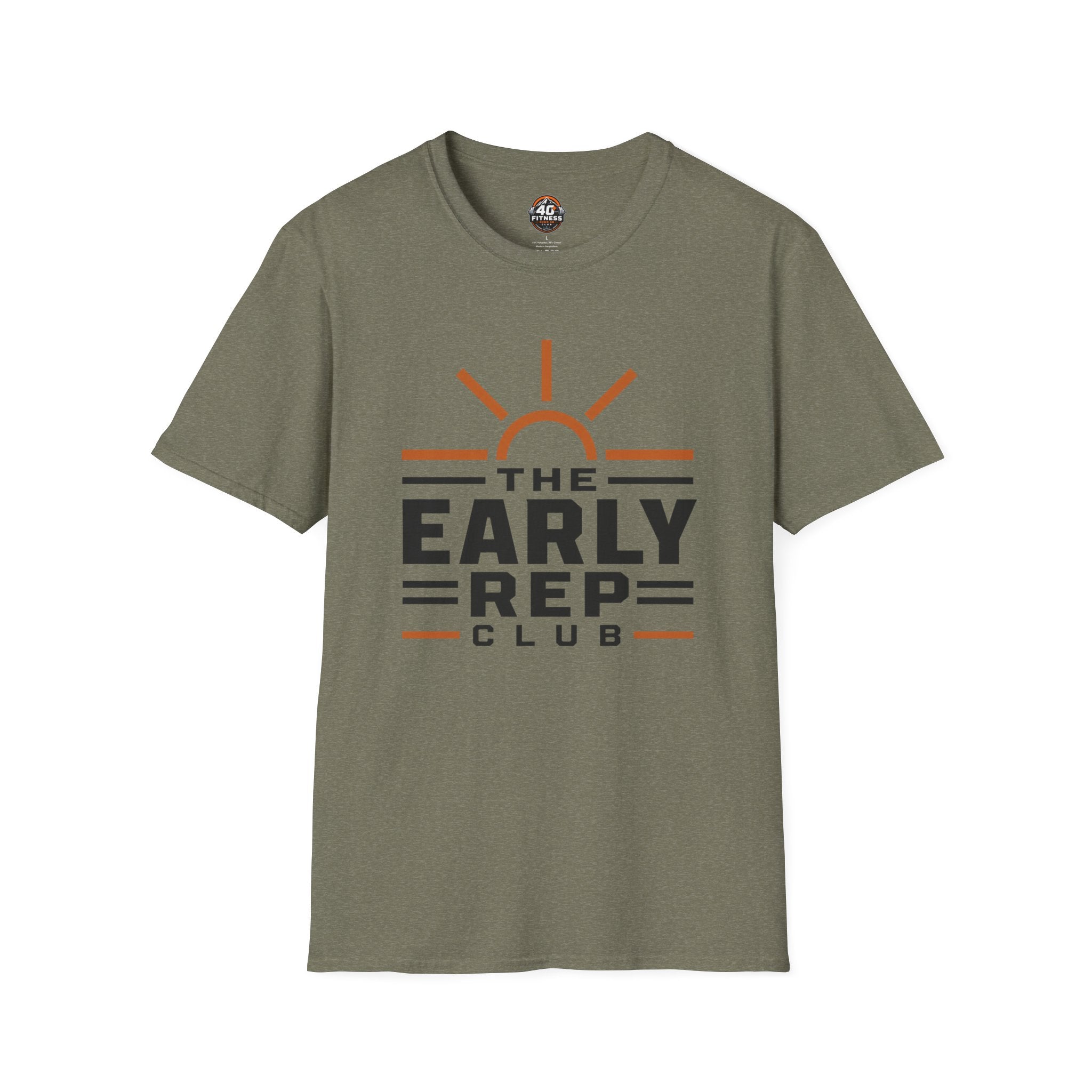 The Early Rep Club T-Shirt — Sunrise Fitness & Morning Motivation Tee