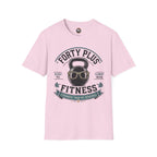 Forty Plus Fitness T-Shirt — Vintage Kettlebell 'Older? Yes. Slower? Never