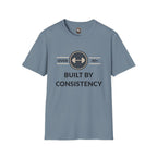 T-Shirt — "Built By Consistency" Over 40 Fitness Tee