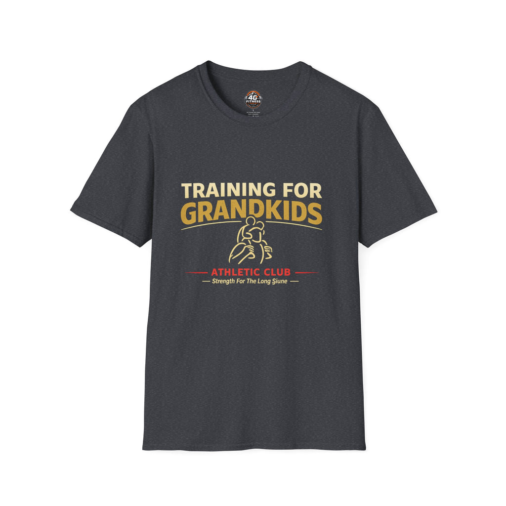 Training for Grandkids T-Shirt — Funny Grandparent Workout Tee