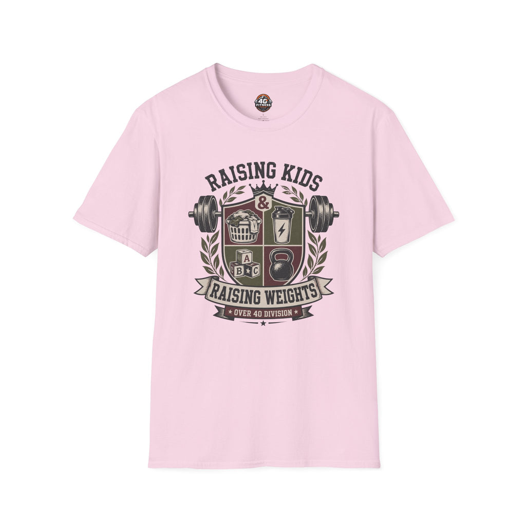 Raising Kids & Raising Weights T‑Shirt