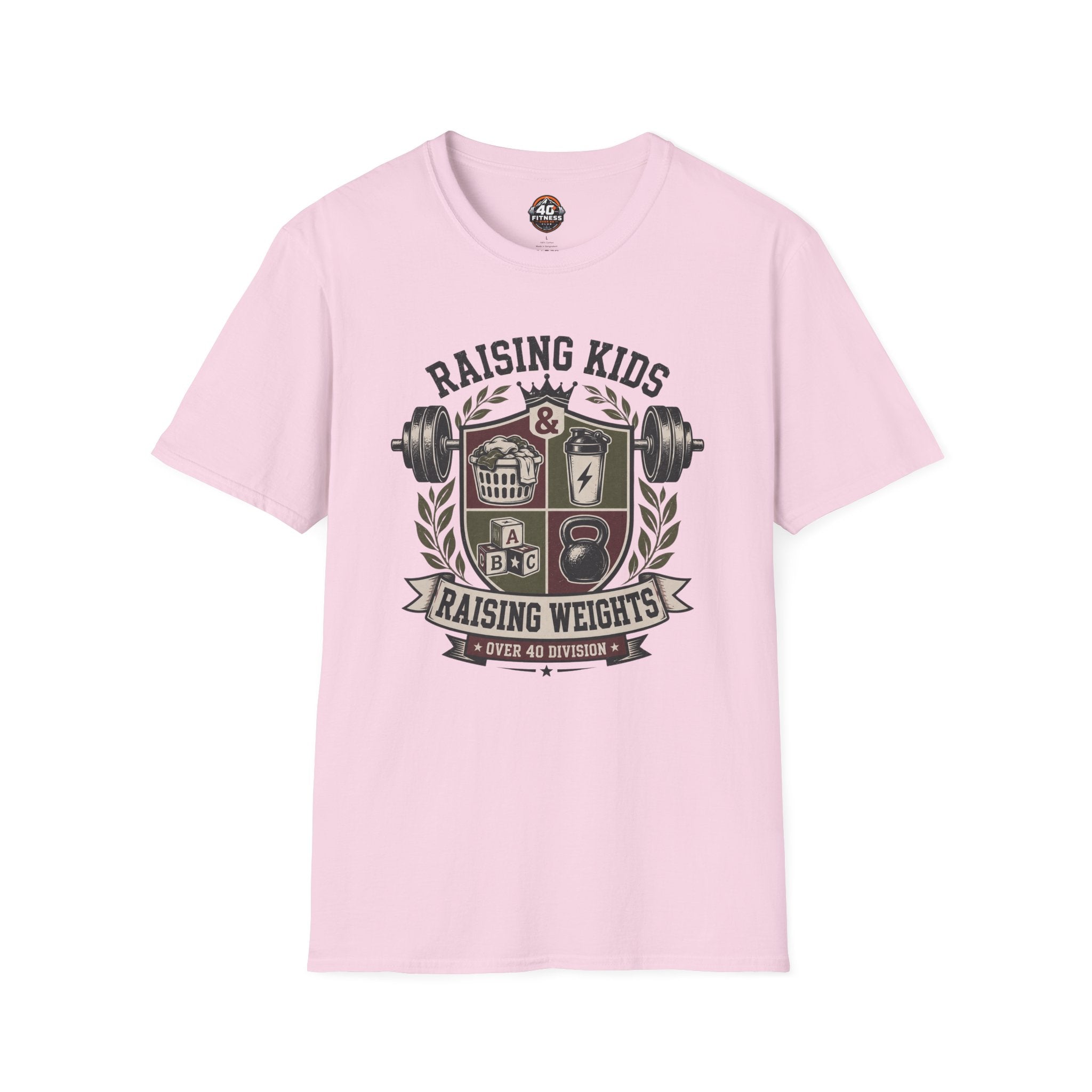 Raising Kids & Raising Weights T‑Shirt