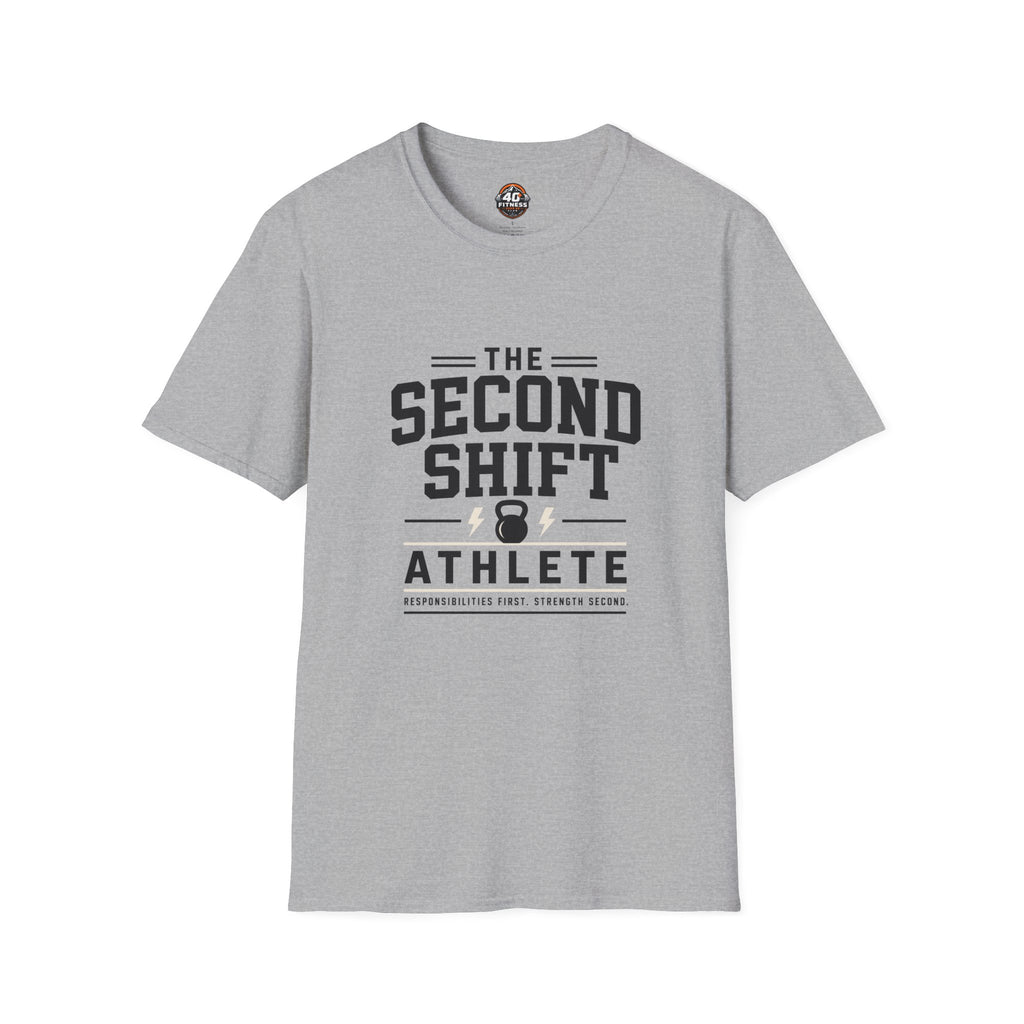 Second Shift Athlete T-Shirt — Gym & Night Shift Workout Tee