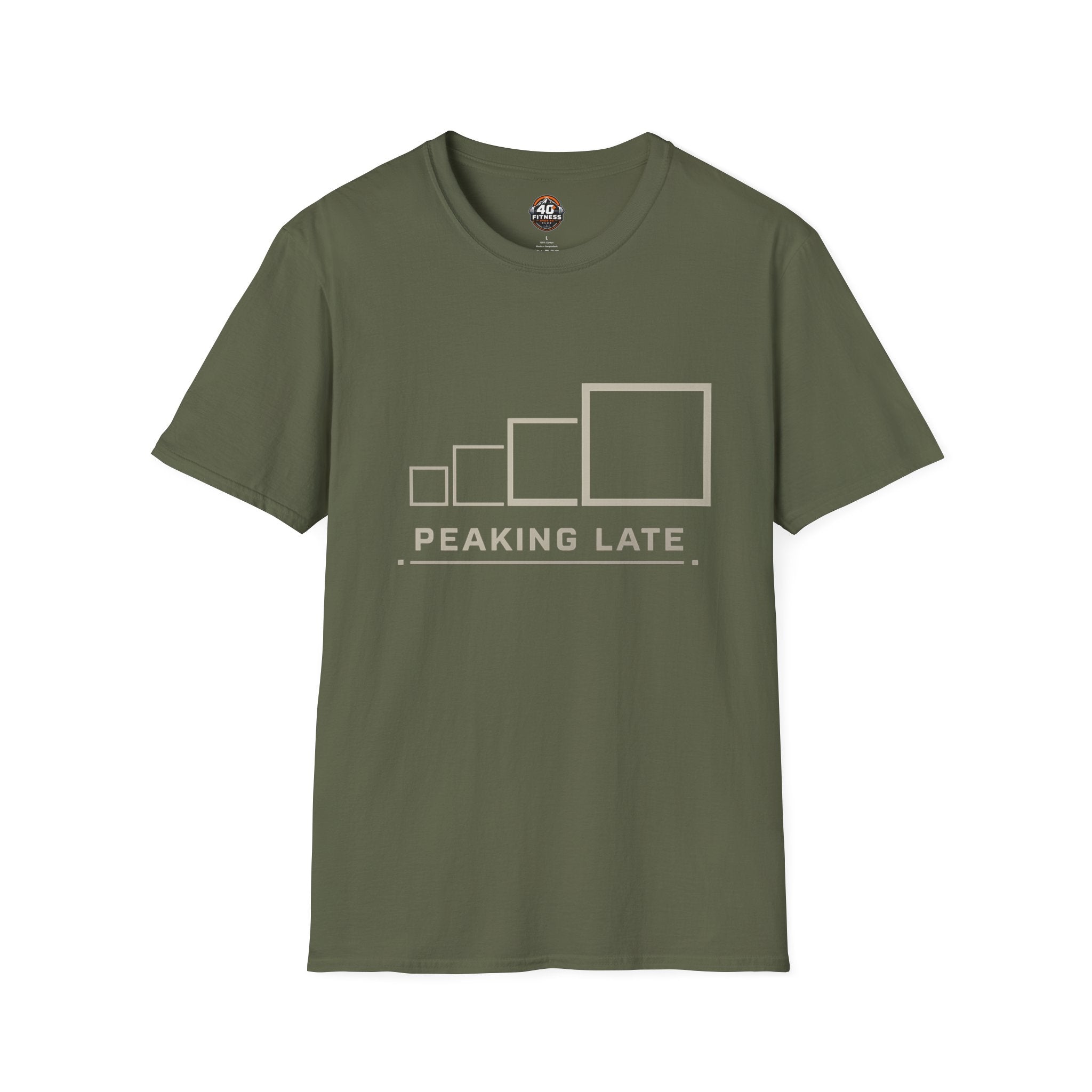 T-Shirt — Peaking Late